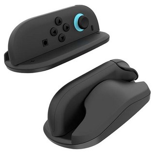 HOHOO Handcon Switch 2 Joy-Con 滑鼠支架握把組, 2個, 黑色, 單一商品