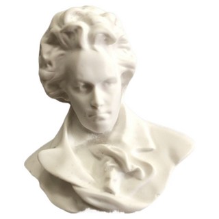 Daily On 高級迷你石膏像 貝多芬