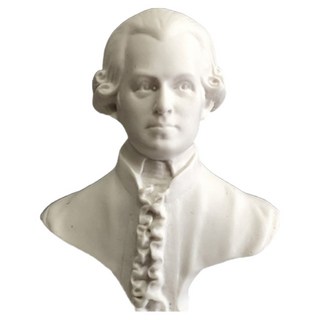 Daily On 高級迷你莫札特石膏像