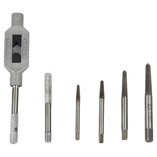 BESTIR 볼트 리무버 4종 + 핸들 세트 3~14mm B-93431, 1세트