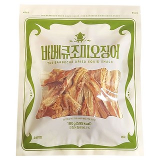 The Meokda 燒烤調味魷魚, 180g, 1個