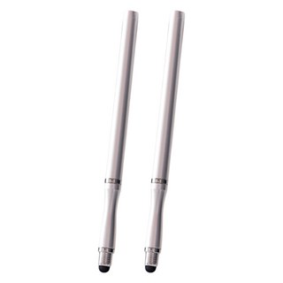 克布蘭斯 日常平板智慧型手機超細觸控筆 0.8 x 14 cm, 2個, 金屬