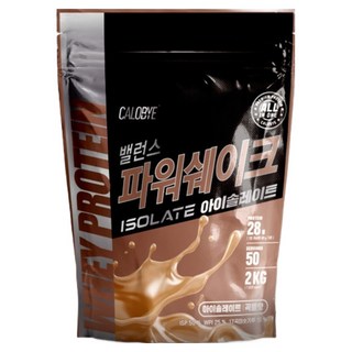 CALOBYE Balance Power Shake分離乳清蛋白粉 穀物風味, 2kg, 1包