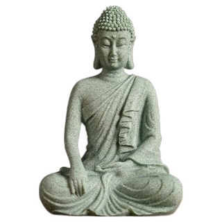 Second Best 藍砂石佛像 佛教裝飾品 L, type4, 1個