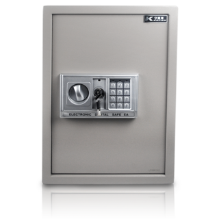 KEEPER SAFE BOX 守護者保險箱 密碼保險箱 防盜三門栓/雙層大空間 50EA 500 x 350 x 300mm, 灰色