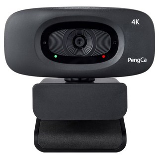 PENGCA 4K 800萬 30fps 實用最佳化 1200萬高畫質拍攝串流網路攝影機, 黑色, PCWEB1200