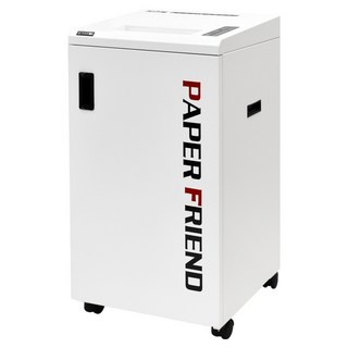 페이퍼프랜드 현대오피스 저소음 자동역회전 자동절전기능 문서 세단기 대형 90L, PK-M250MM, 화이트