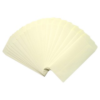 簡約彩色直式信封 大(103 x 244 mm), 20個, 單一顏色