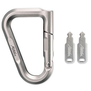 Matador 鬥牛士 BetaLock 萬用登山D扣鎖, 1個, 原鋁色