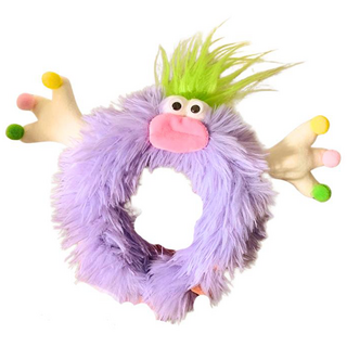 蕉蕉購物 Monster Fun 可愛怪獸紫色毛絨髮箍, 1個, 紫色