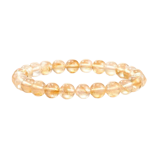 Homesell 紫水晶玉石手鍊 黃水晶 18cm, 1個