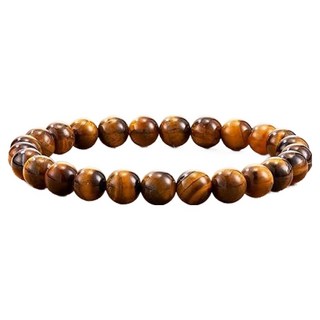 Hoomcell 紫水晶玉石手鍊 棕色 18cm, 1個