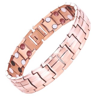 宏希 男士鈦手鍊 玫瑰金 21 x 1.5 cm, 1個