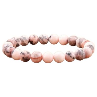 HOMCELL 紫水晶玉石手鍊 粉紅色 18cm, 1個