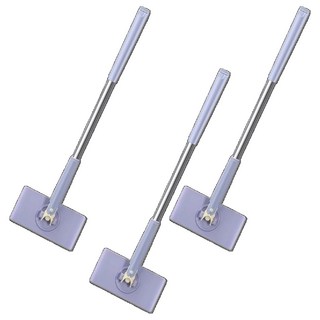 洗臉巾拖把 上下開合款 116cm 免手洗平板拖把 乾濕兩用 輕鬆清潔, 1組