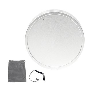 拍立得mini 99相機鋁合金鏡頭蓋 附收納袋防丟繩 銀色, 單一商品, 1個