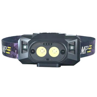 WIDE VIEW LED防水三光源六段感應式頭燈, XPG高亮燈芯, USB充電, NZL-03, 1個