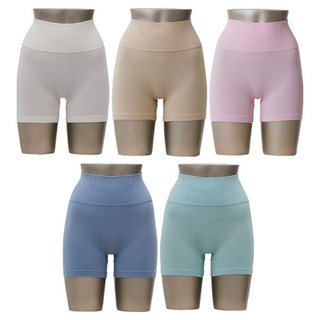 FITIN 透氣無痕收腹涼感美體褲 5款入