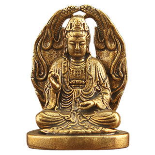 KODACHIEF 精美佛像擺件 3.3 x 4.5 cm, 1個, 宗教迷你模型01