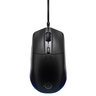 steelseries 賽睿 Rival 3 Gen2 有線電競滑鼠, 黑色, 62515