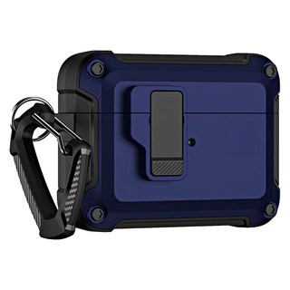 Aesor 防撞開關保護殼, 1個, 海軍藍, AirPods Pro 2