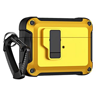 Aesor 防撞開關保護殼, 1個, 金色, AirPods Pro 2