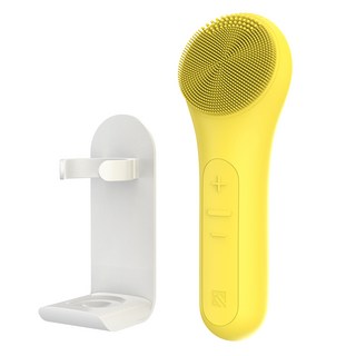 멜리언스 실리콘 브러시 진동클렌저, ML-31, 레몬옐로우