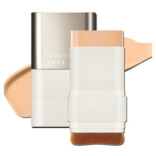 chosungah tm MEGA FIT 大師級瓷白色粉底棒 SPF50+ PA++++ 16g, 02W HONEY BEIGE, 1個