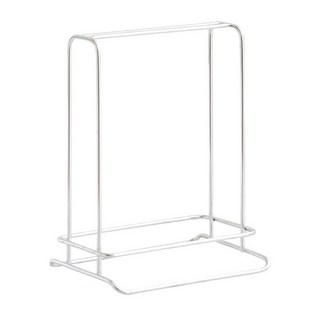 不鏽鋼衣架整理收納架, 簡約設計, 易於清潔, 節省空間, 提升生活品質, 1個, 銀色