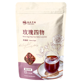 糖鼎 玫瑰四物, 1包, 30g, 13顆