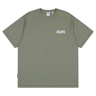 OUTDOOR PRODUCTS 男士撞色縫線短袖T恤