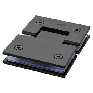 STORMGUARD 淋浴間玻璃門180度鉸鏈, 黑色