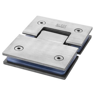 Stormguard 淋浴間玻璃門鉸鏈 180度, 銀色