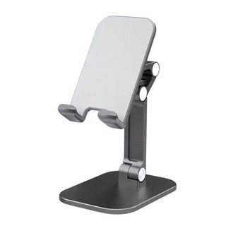 全角度通用折疊手機支架, 1個, 炫酷黑