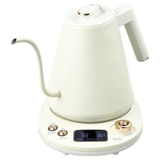 에버튼하우스 푸어오버 전기주전자, EHGF-CK121A(화이트)