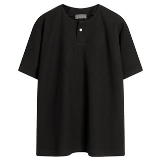 HARRISON HOMME 男款亨利領圓領短袖T恤 HA-1412 CSM1006