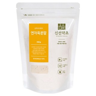 Sinsunherb 去皮蓮子粉, 1個, 300g