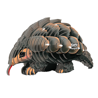 EuGy 3D立體紙拼圖, 7張, 穿山甲, 1組