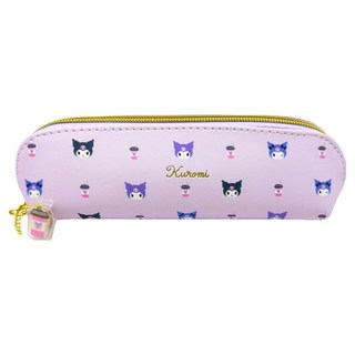 산리오캐릭터즈 쿠로미 큐티 슬림 파우치, 퍼플, 1개