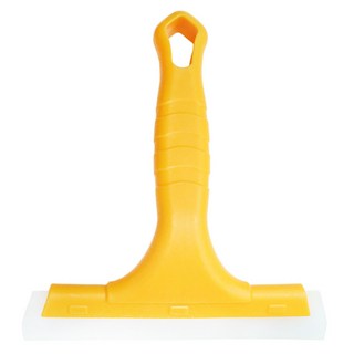 軟膠條玻璃刮刀 雙層膠條, 黃色, 1支