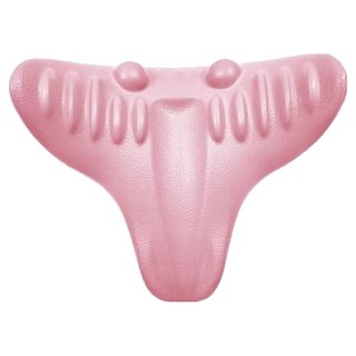 HeraJin 頸部按摩枕 21 x 19 cm, 粉紅色, 1個