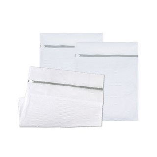 Axis 艾克思 蜂窩密網型加厚大容量洗衣袋3件組, 1組, 白色