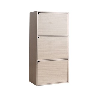 組合門櫃 330MG, 3層, 白色