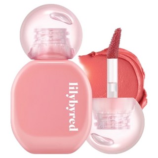 lilybyred Balm In Love唇釉, 1 低調蜜桃, 1個