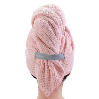 乾髮神器2代 超強力吸水乾髮帽 KDOT-980, 1個, 粉色