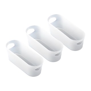 NAKAYA 迷你收納盒 K506 2P-S, 霧白色, 3個