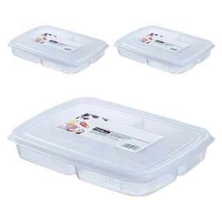 小麥購物 冰箱分隔保鮮盒 C360 119g, 1入, 3個