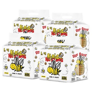 OLOLA 허니잠 팬티형 낮밤 기저귀 아동용, 대형(L), 104매