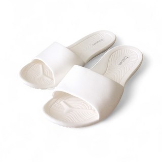 TAIWAN SLIPPER 台灣犀利趴 日光系列 一體成型輕巧室內拖鞋, 象牙白, 1雙