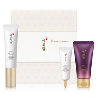 YEHWADAM 蘂花譚 煥生白潤淨瑕精華乳 (精華乳30ml+15ml 洗面乳50ml) 改善乾燥 提亮膚色, 1組